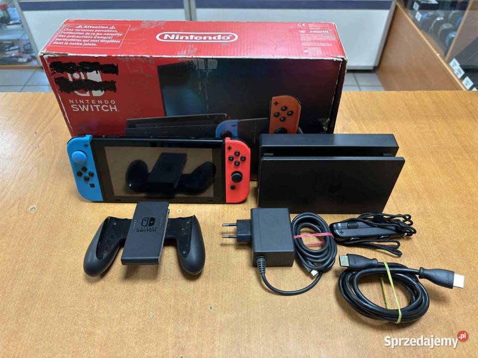 Konsola Nintendo Switch V2 Neon BlueRed Elbląg