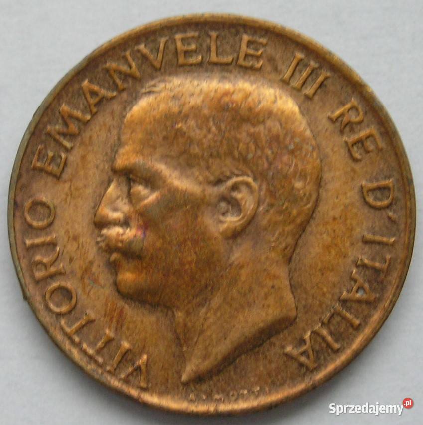 WŁOCHY 5 CENT 1920 Łódź