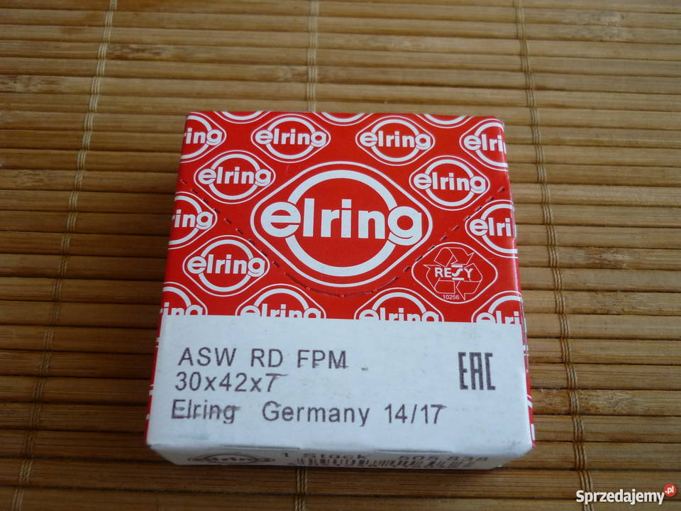Uszczelniacz simering 30X42X7 ELRING Fiat Łódź