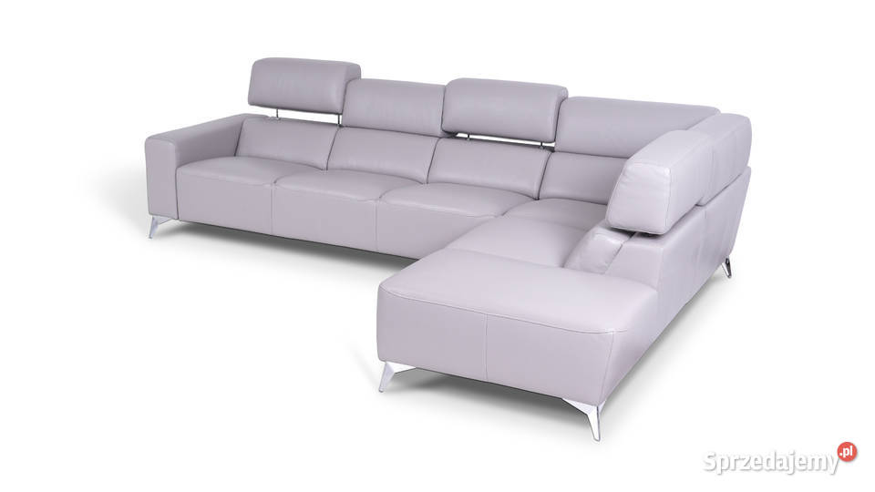 Nowoczesny Narożnik Veretto w Skórze Meble Wanat 96cm Warszawa