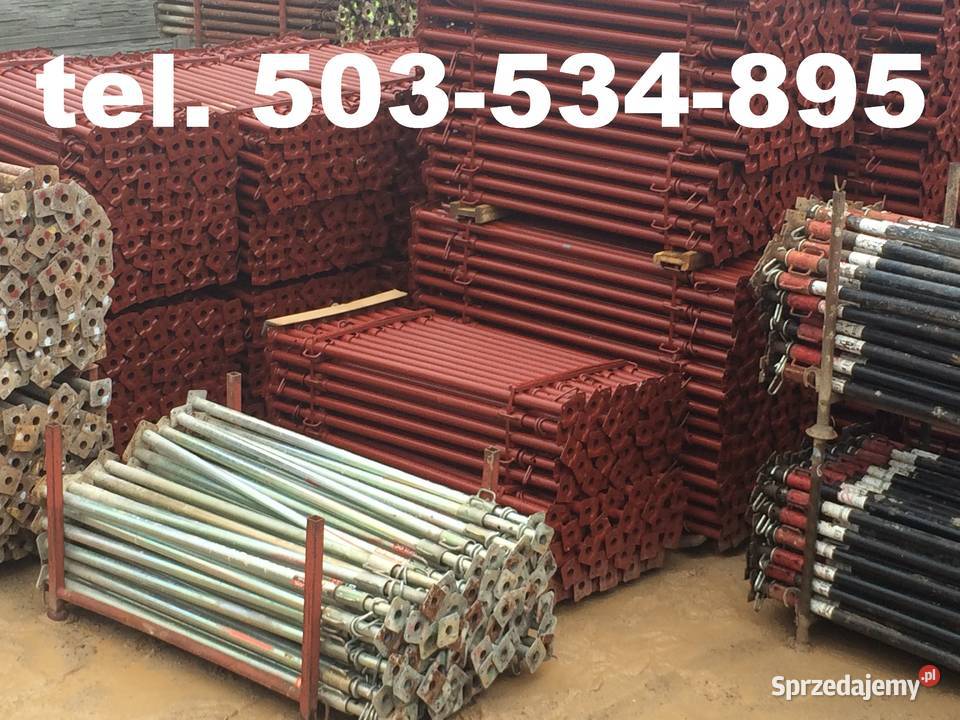 Stemple budowlane Podpora stropowa używane Żywiec