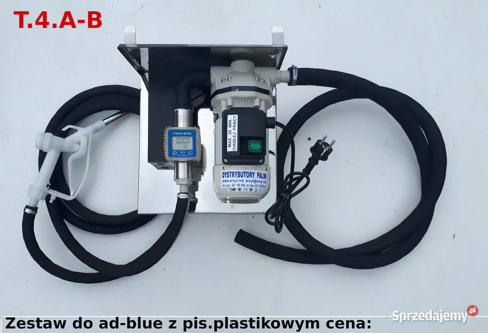 Pompa dystrybutor do AdBlue NOXy Mocznika CPN Pruszków sprzedam