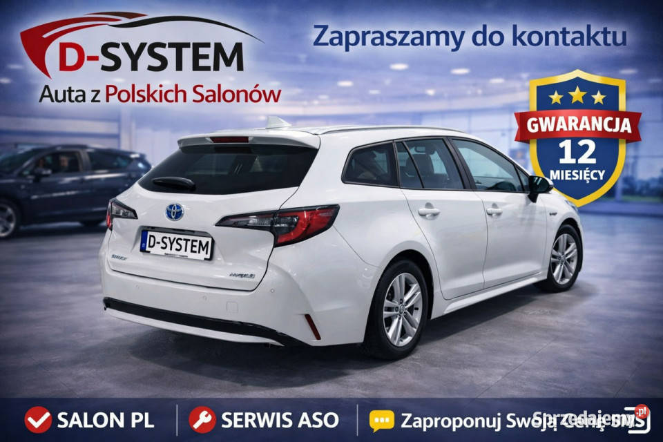 Toyota Corolla 22 Salon Polska 18 HYBRID 1wł z kamera cofania Białystok sprzedam