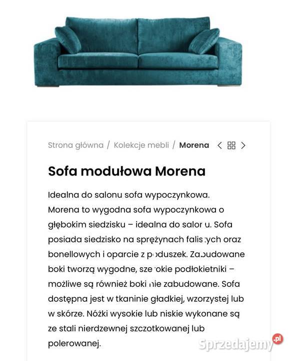 Sofa modułowa Morena markowy produkt HM Design małopolskie Nowy Sącz