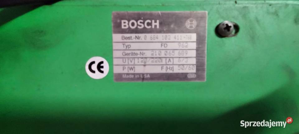 Geometria kół BOSCH HUNTER S411 DSP250 USA sprzedam