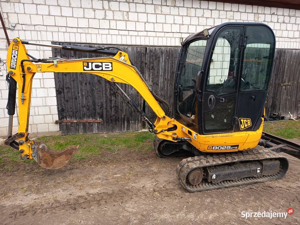 Koparka JCB 8025 ZTS Minikoparka Motoryzacja podlaskie Augustów