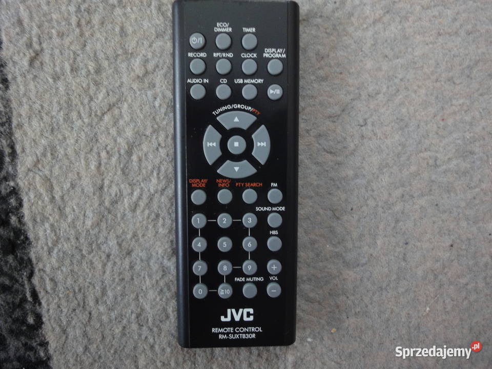 oryginalny pilot do wieży jvc uxtb30 małopolskie