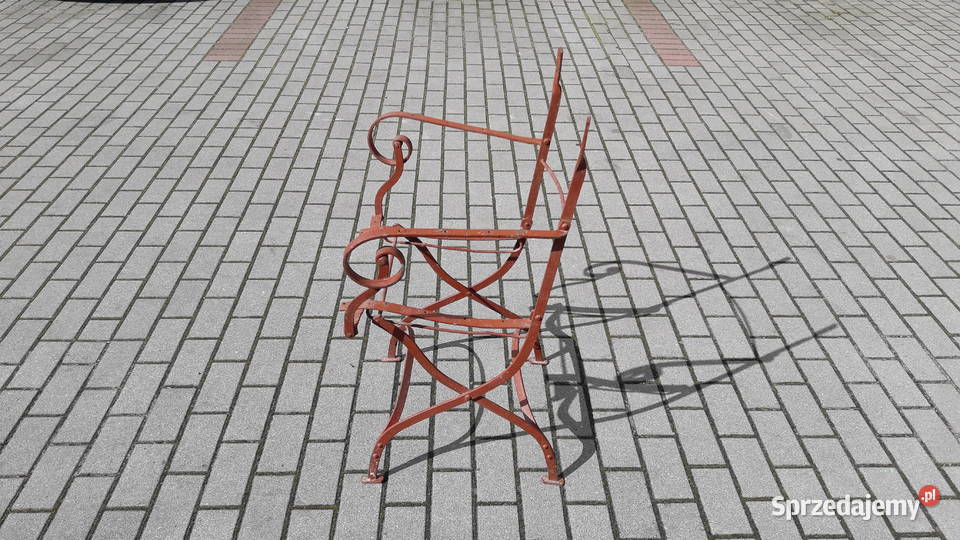 Starte krzesło ogrodowe składane fotel PRL Gdynia