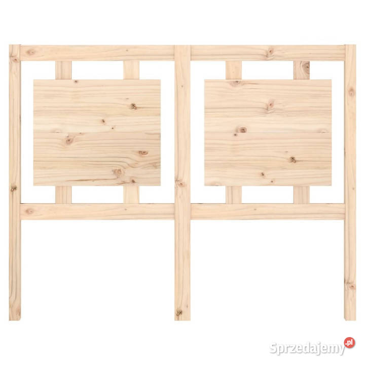 Wezgłowie łóżka 1255x4x100 lite drewno sosnowe Warszawa