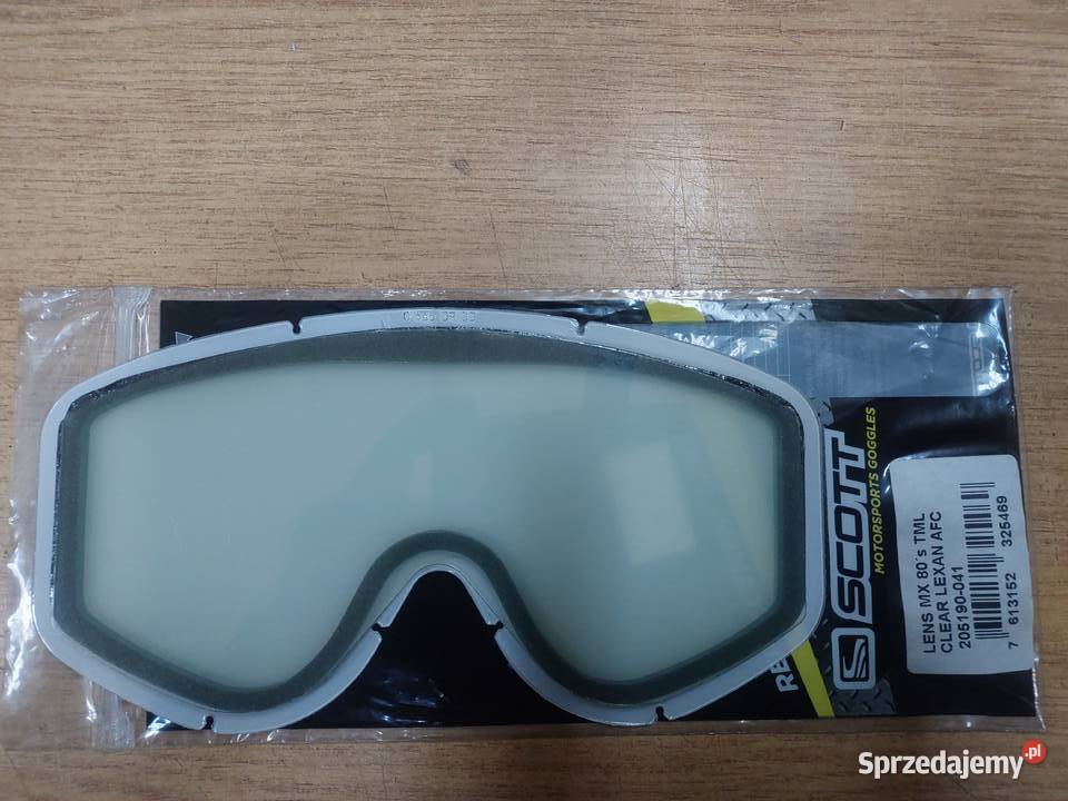 Szybka gogli Scott MX 80 S TML LEXAN AFC LENS świętokrzyskie