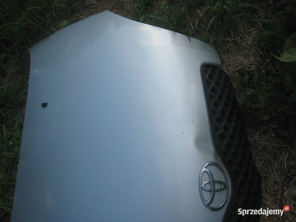 Maska przednia przód Toyota Yaris I 9906 srebrna osobowe małopolskie Kraków