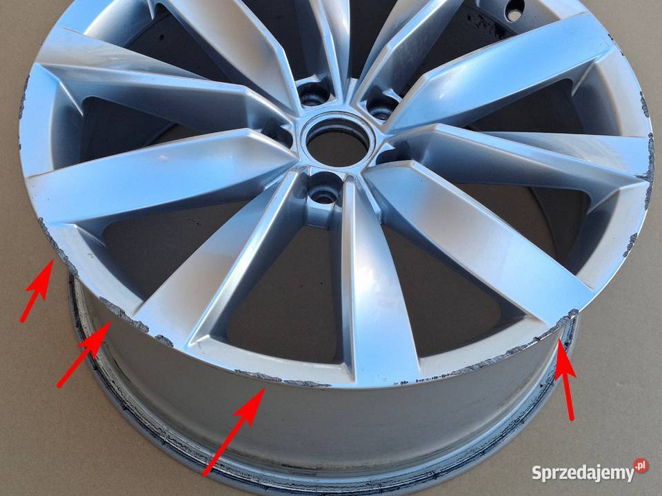 VW ARTEON FELGA ALUFELGA 19 5X112 8J ET40 Bieleń sprzedam