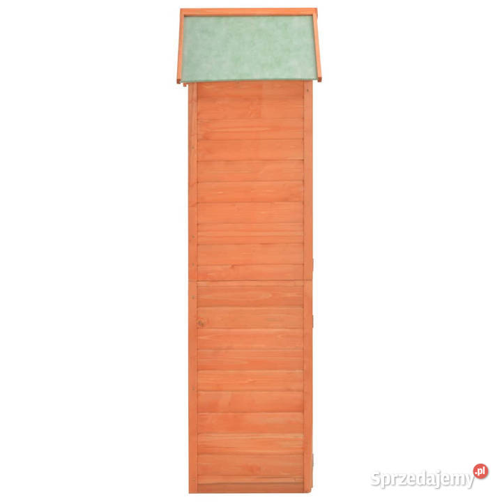 Schowek ogrodowy 71 x 60 x 213 drewniany