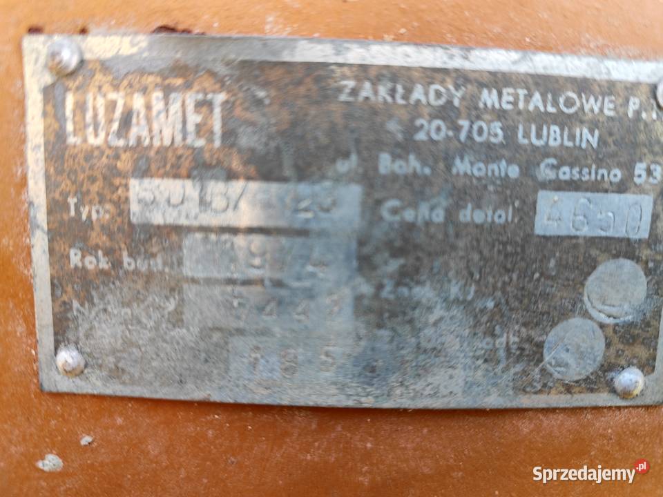 Śrutownik do zboża na kamienie lubelskie Gruszka Zaporska