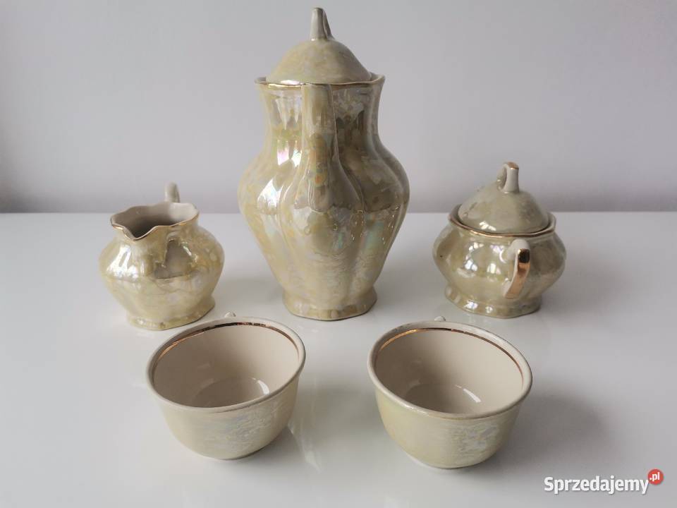 Stara porcelana Chodzież serwis kawowy 1500 Katowice