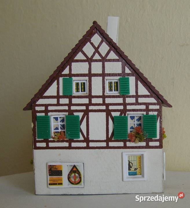 Domek na makietę 38 kolejka skala TT Łódź