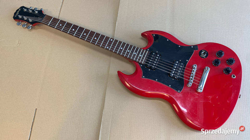 EPIPHONE SG G310 Special Cherry Red gitara mazowieckie Warszawa sprzedam