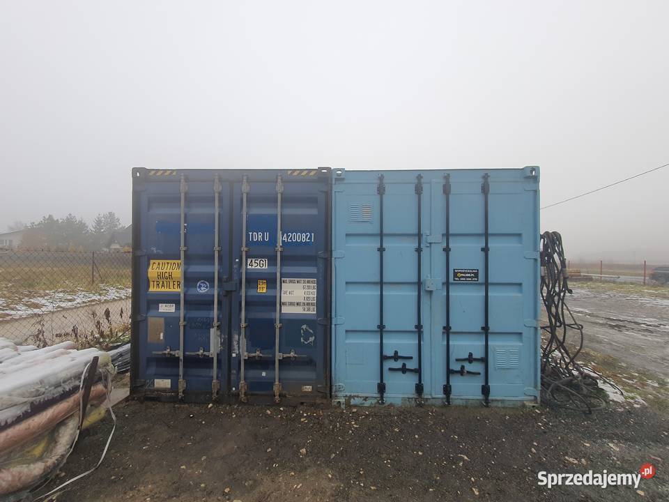 Kontener morski Magazynowy 40HC 12m MAŁOPOLSKA małopolskie Tarnów