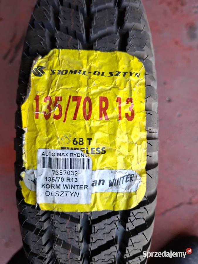 opona 1 sztuka 13570r13 68 t s 100 stomilolsztyn Samochodowe Rybnik