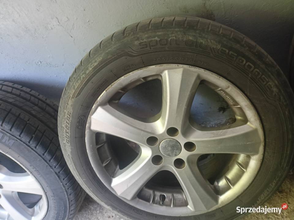 Felgi 5x100 20555r16 małopolskie Tarnów
