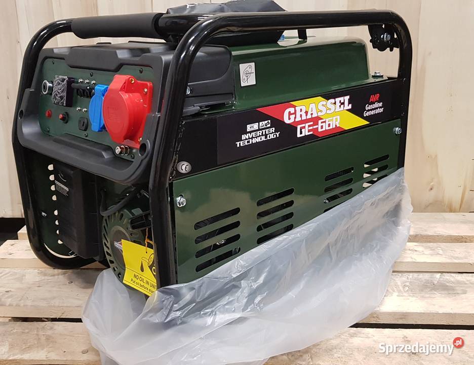 Agregat prądotwórczy gasoline generator GRASSEL Mrągowo sprzedam