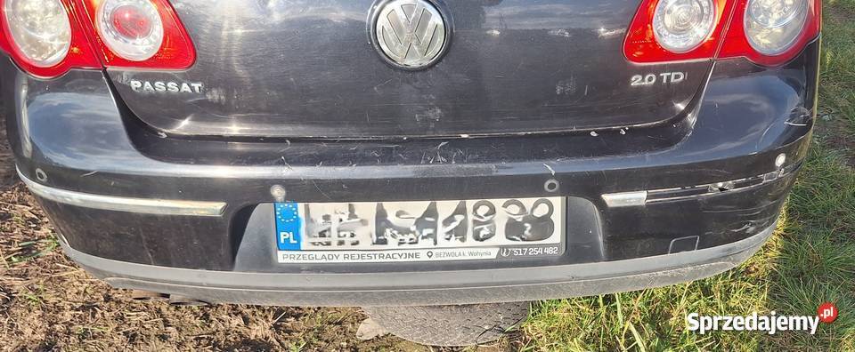 Zderzak Tylni Volkswagen Passat B6 Sedan Wisznice