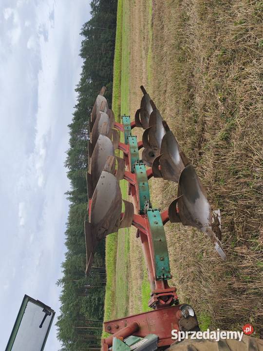 Pług obrotowy kverneland 4 podlaskie Nowe Chlebiotki sprzedam