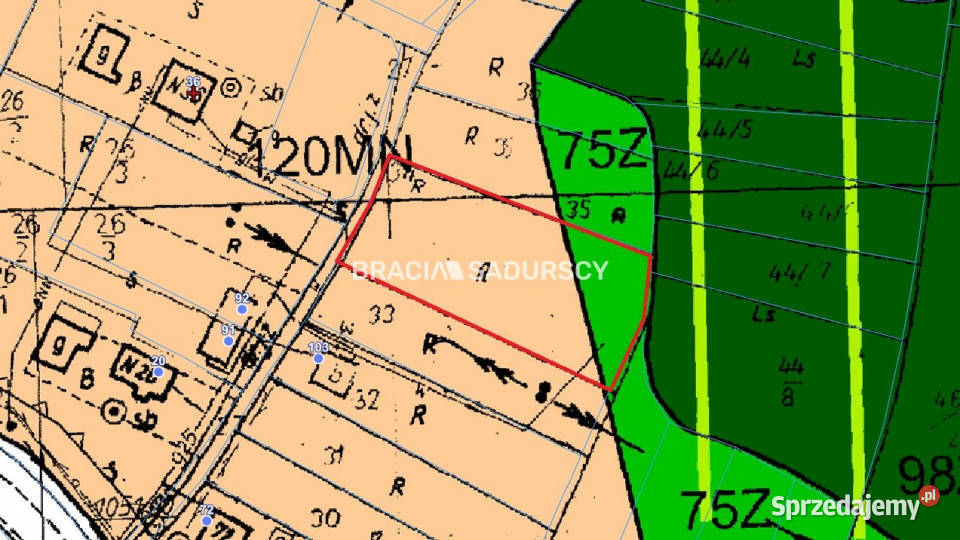 Grunt Wieliczka 2700m2 sprzedam