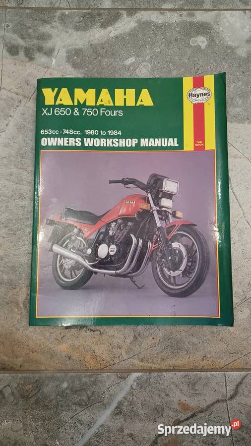Książka serwisowa napraw Haynes yamaha xj Ługi