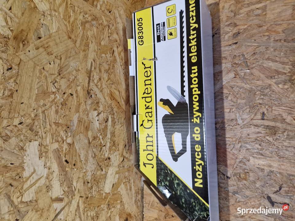 Nożyce do żywopłotu elektryczne 450mm JG geko