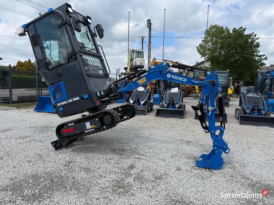 NOWA Minikoparka RIPPA R10 ECO 1000 mega Złoczew sprzedam