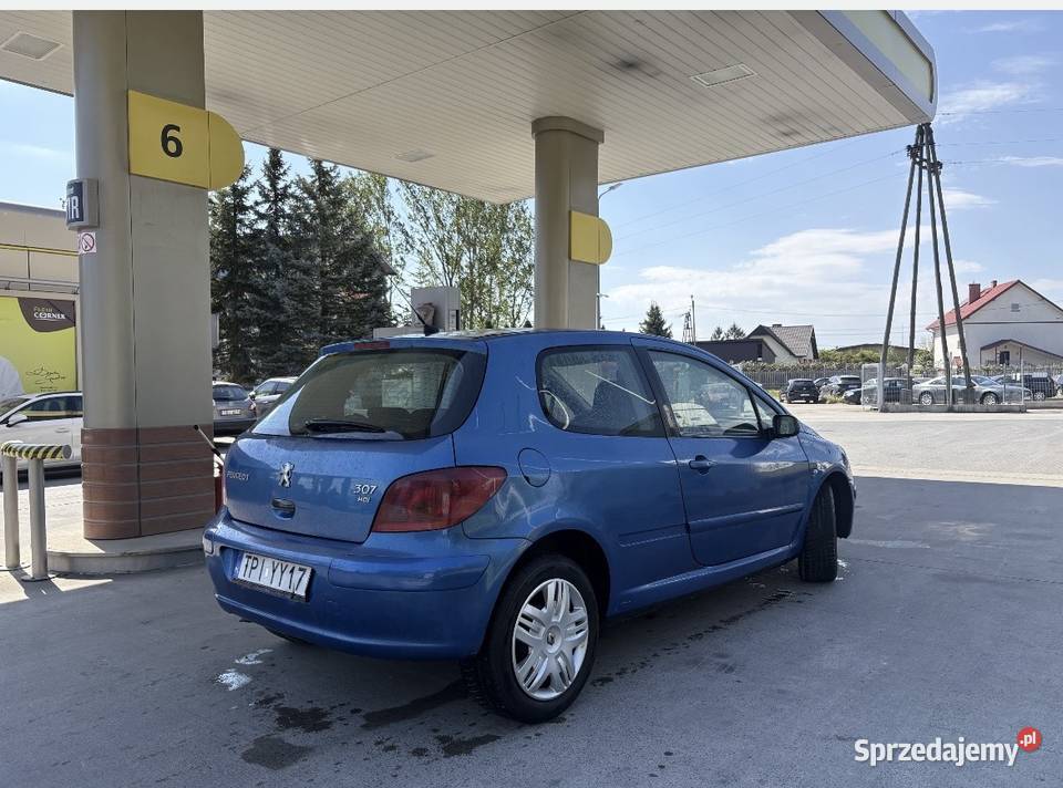 Peugeot 307 20HDI 90 świętokrzyskie