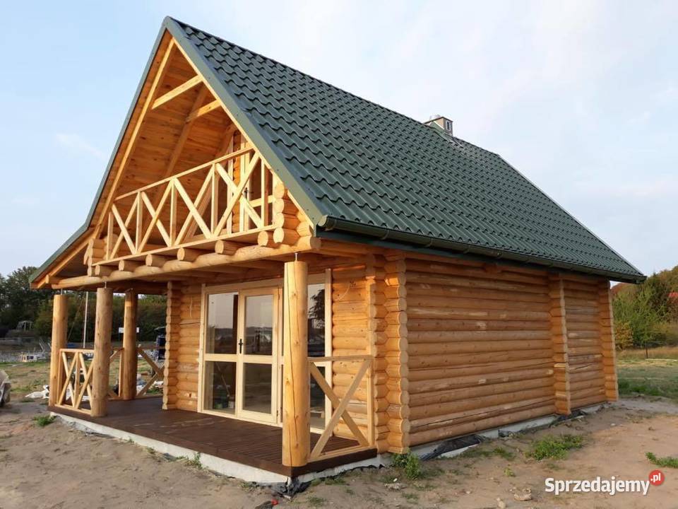 DREWNIANY DOM Z BALA CAŁOROCZNY 74M2 LETNISKOWY Rzeszów