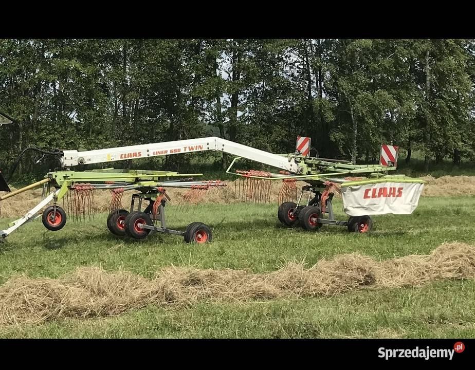 Claas liner 650 Zgrabiarki i przetrząsacze