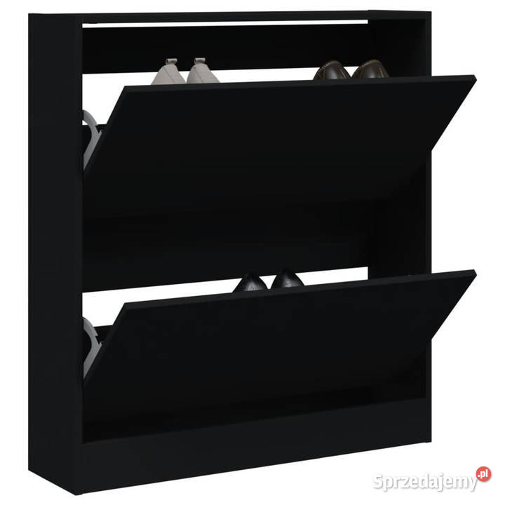 Szafka na buty czarna 80x21x875 materiał mazowieckie Warszawa