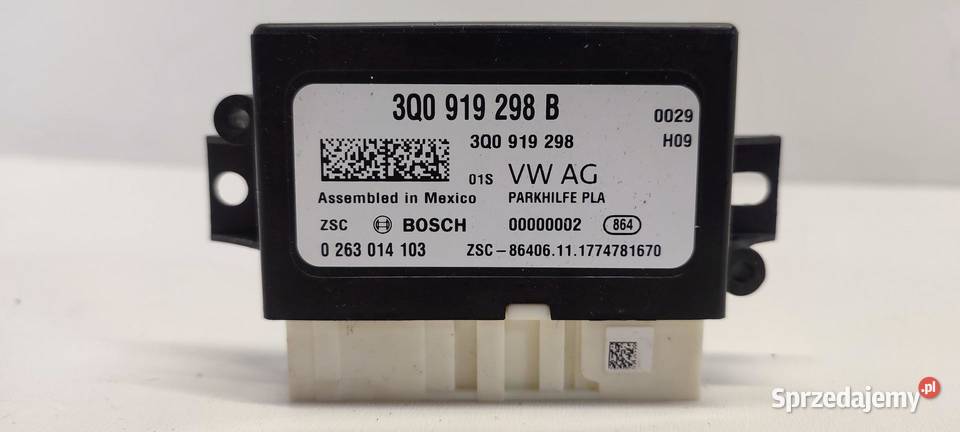 VW TIGUAN II MODUŁ STEROWNIK PDC 3Q0919298B Komputery