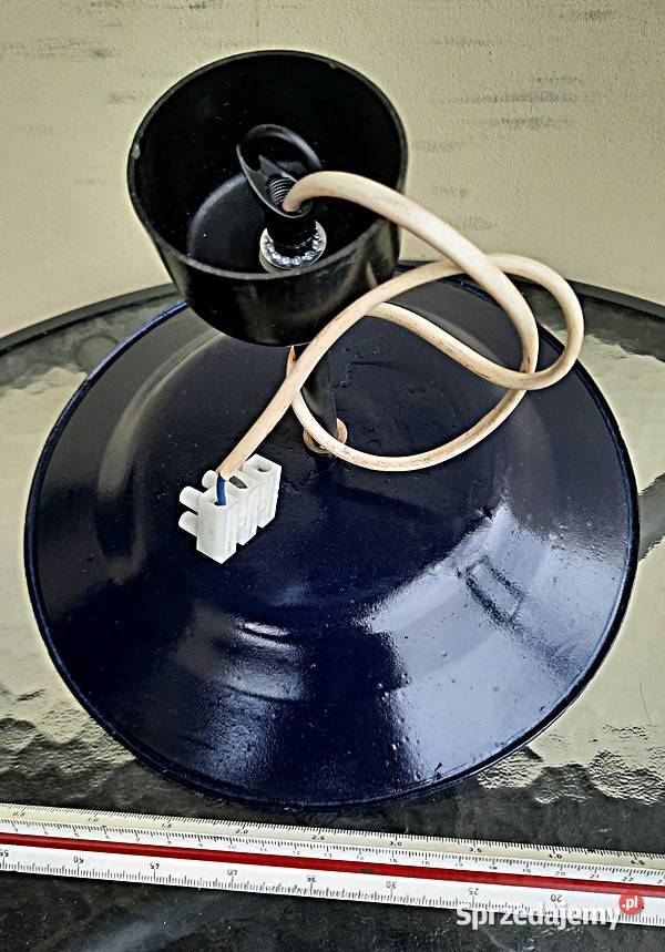 Lampa wisząca sufitowa 2 z PRL Ostrów Wielkopolski