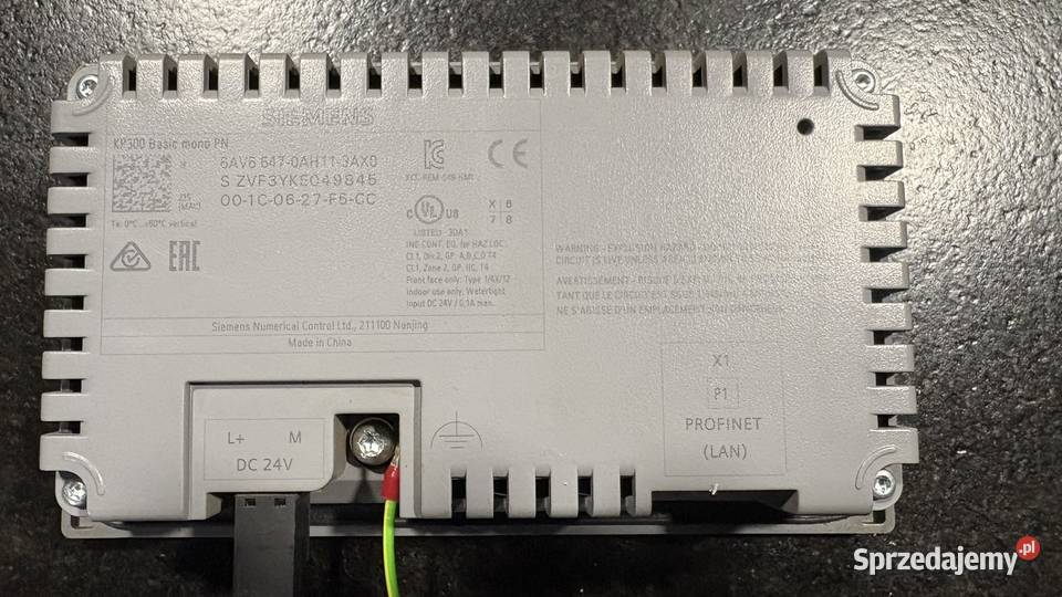KP 300 Basic mono PN 6AV66470AH113AX0 panel Gaworzyce sprzedam