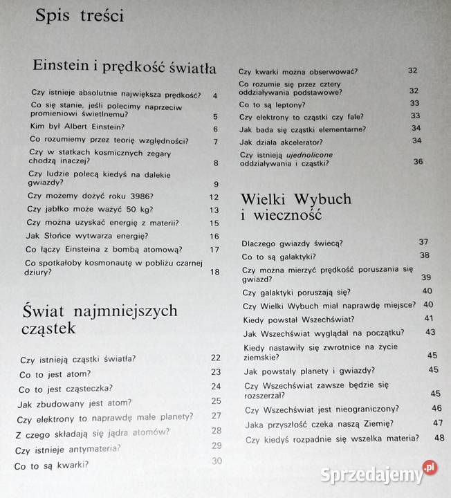 Współczesna fizyka Co i Tom 1 Elżbieta Dzikowska Chełm
