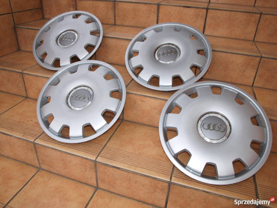 Audi kołpaki 16 oryginalne 4 sztuki Koła i felgi wielkopolskie Kalisz