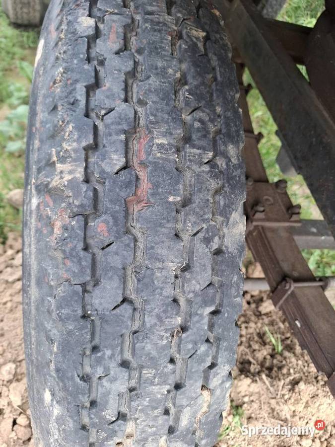 Przyczepa rolnicza D44B koła 825R20 stan dolnośląskie Legnica