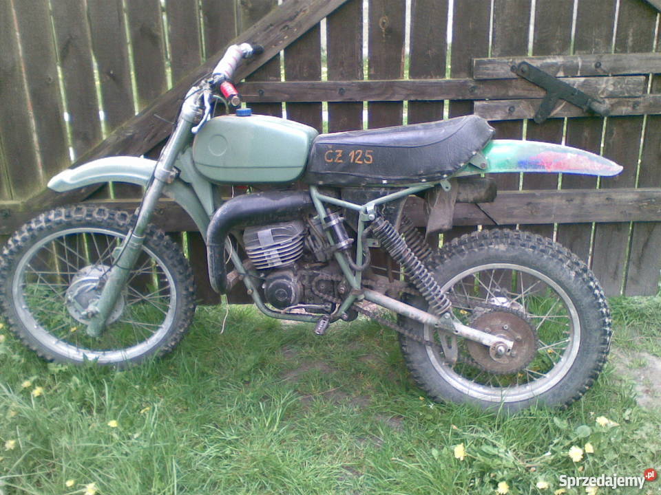 CZ cross 125 oryginał made in Czechoslovakia Rok produkcji 1985
