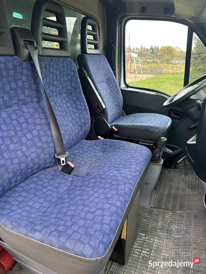 Iveco Daily 35S12 plandeka ZAMIANA na osobowe Poznań