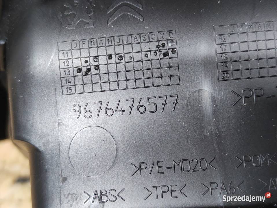 Kratka Nawiewu Lewa Citroen C Elysee 9676476577 Pleszew