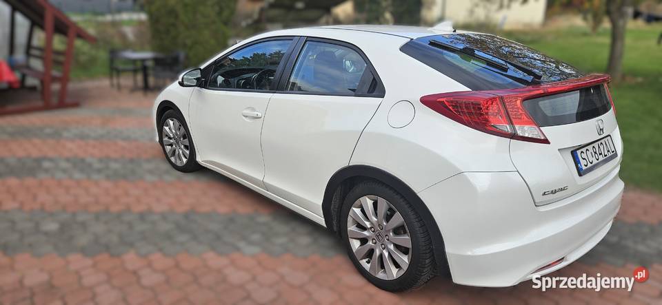 Honda Civic 14 iVTEC SportKamera biały śląskie Częstochowa