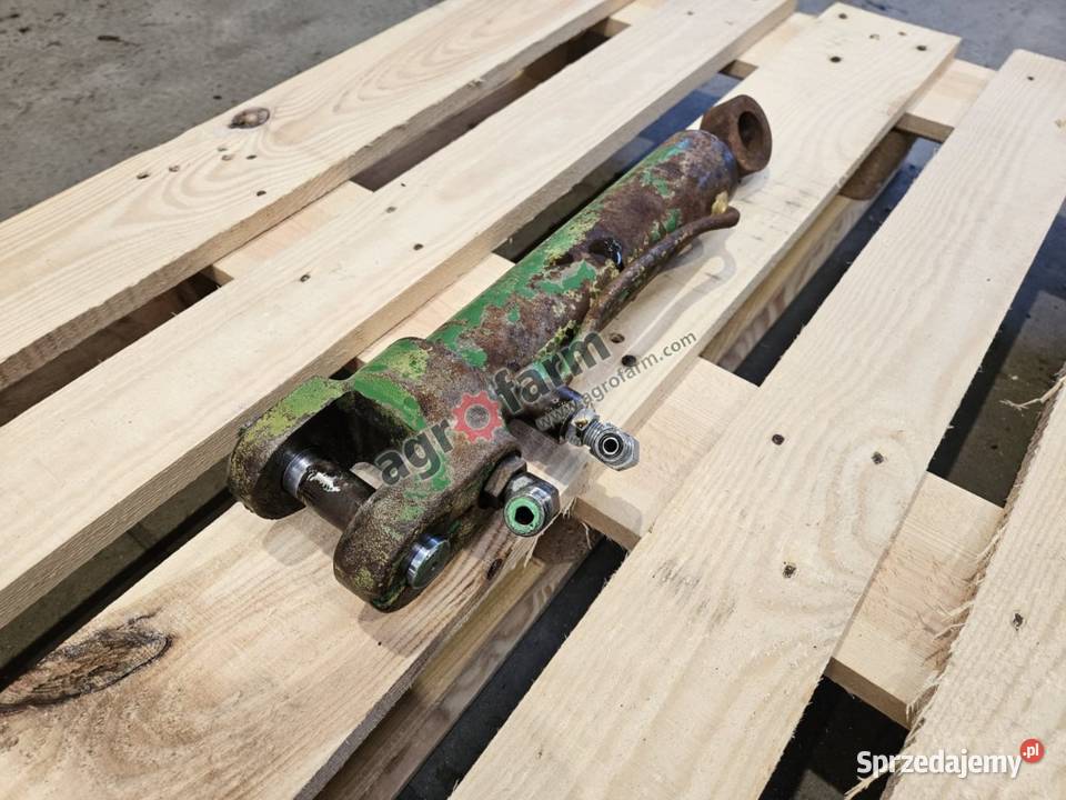 Siłownik skrętu John Deere 7800 7700 Układ kierowniczy i oś przednia Byków