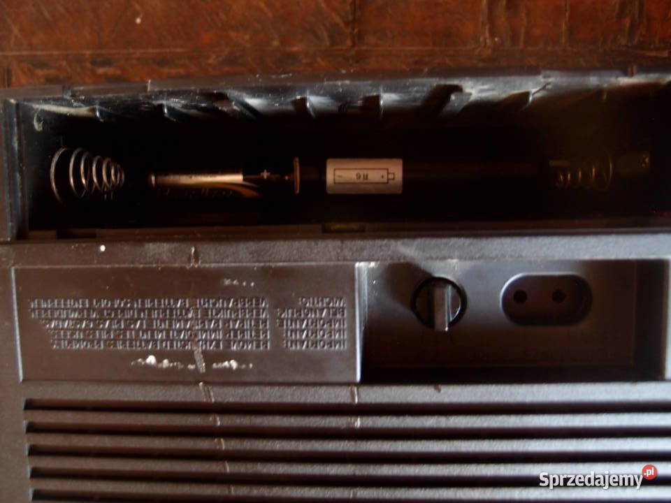 radiomagnetofon D7419 Philips z lat 80tych PRLu Łódź