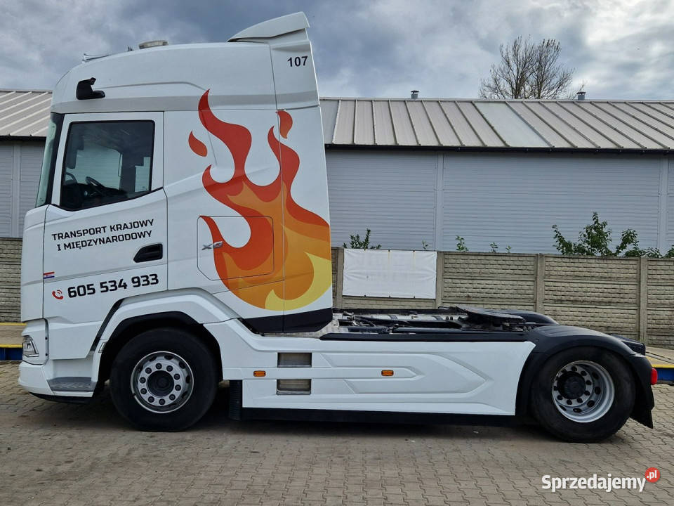 DAF XG480 FT STANDARD HYDRAULIKA TV DMC 50 TON sprzedam