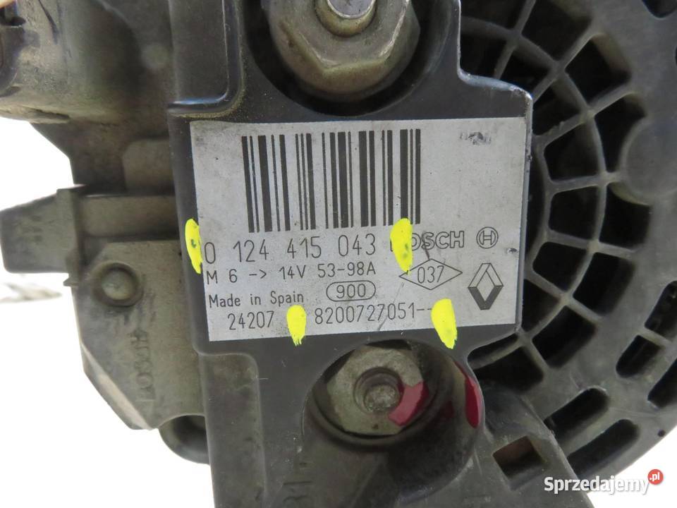 ALTERNATOR DACIA LOGAN MCV 14 8200727051
