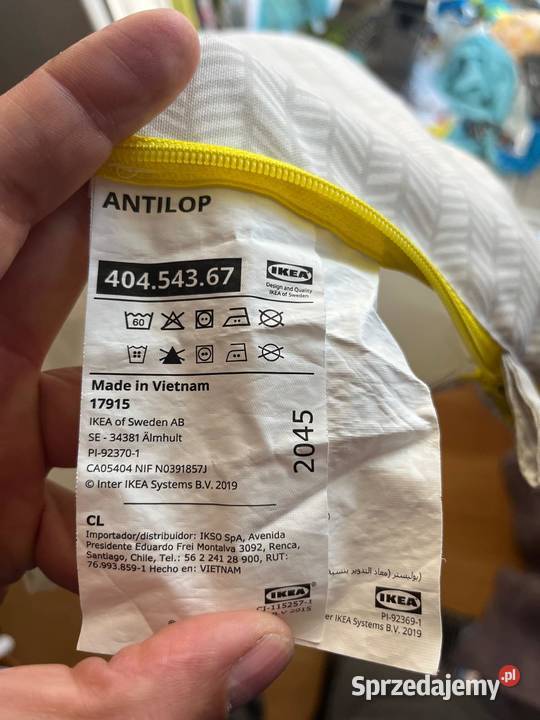 Wkład poduszka do krzesełka IKEA ANTILOP Krzesełka do karmienia Konstancin-Jeziorna